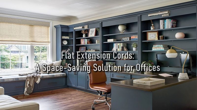 Flat Extension Cords: A Space-Saving Solution for Offices